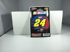 Jeff Gordon #24 WINCRAFT 3" ROUND peel off STICKER