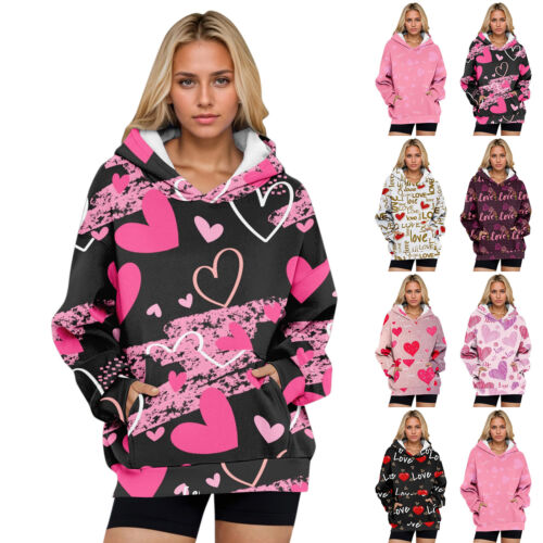 Womens Oversized Sweatshirts Fleece Hoodies Long Sleeve Shirts Pullover Fall