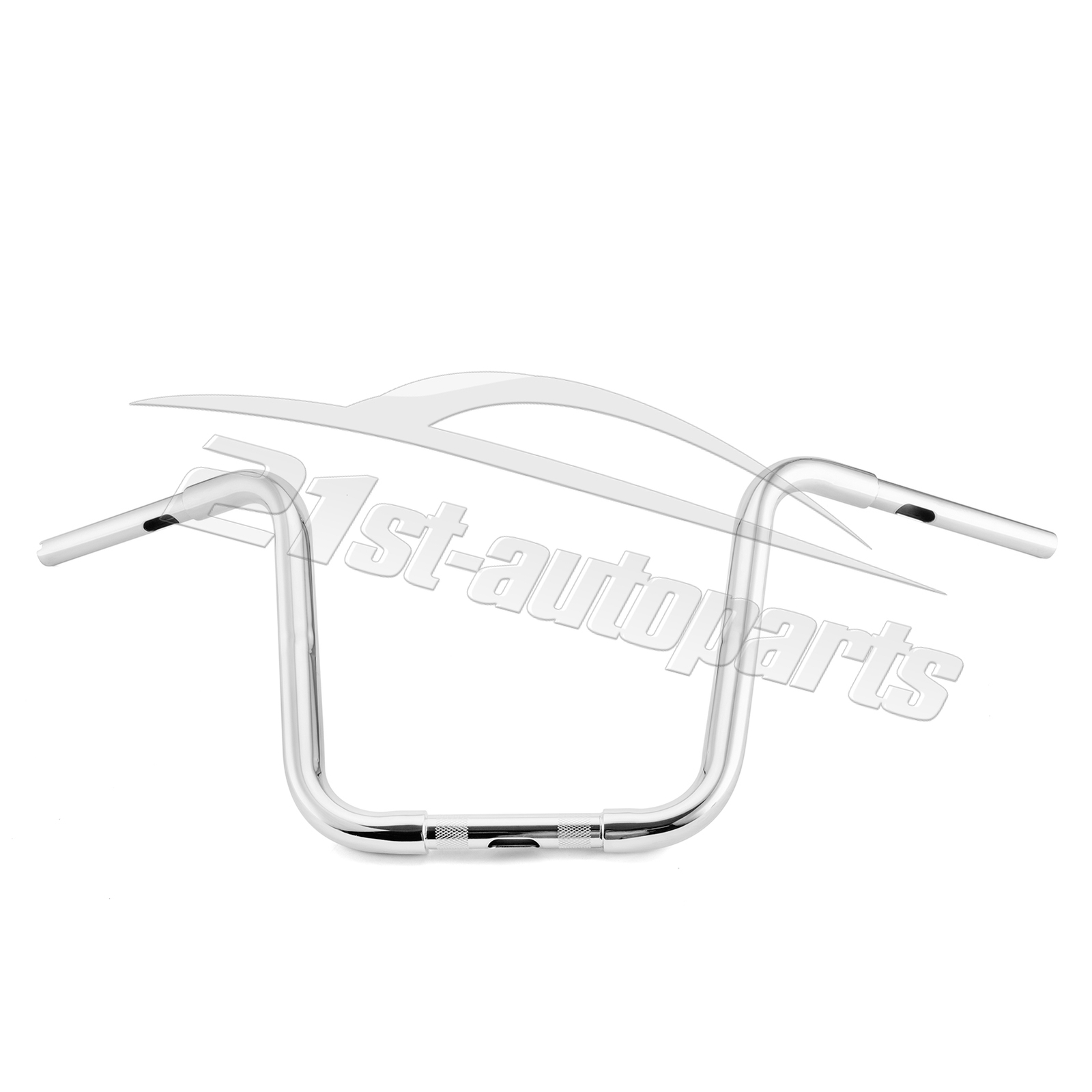 Chrome Ape Hanger Handlebars For Harley-Davidson - 14", 16", 18" Rise, Fits Softail, Sportster, Road King, Dyna