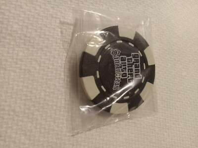 Grand Theft Auto San Andreas ポーカーチップ Grand Theft Auto San Andreas 1st Ed. Promo Poker Chip Collectible