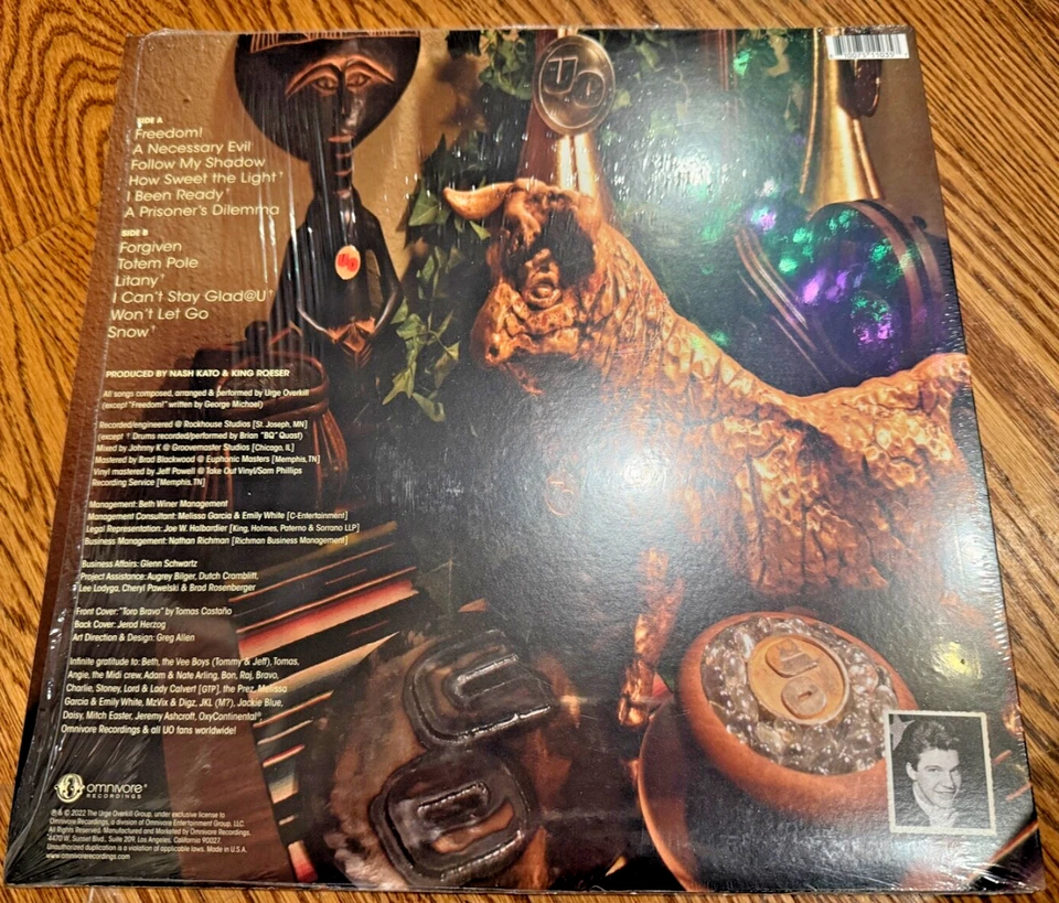 URGE OVERKILL OUI REUNION ALBUM VINYL RECORD LP NM SHRINK Foto 2 de 2