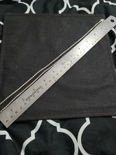 Real 925 Sterling Silver Diamond Cut Popcorn Chain Necklace Made in Italy