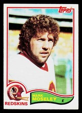 1982 Topps Football Card #516 Mark Moseley Washington Redskins