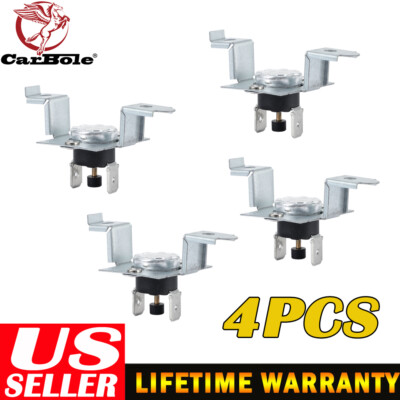 #ad #ad 4 Pack Dryer High Limit Thermostat 6931EL3003C For LG Dryers 1268365 PS3530484 $12.99