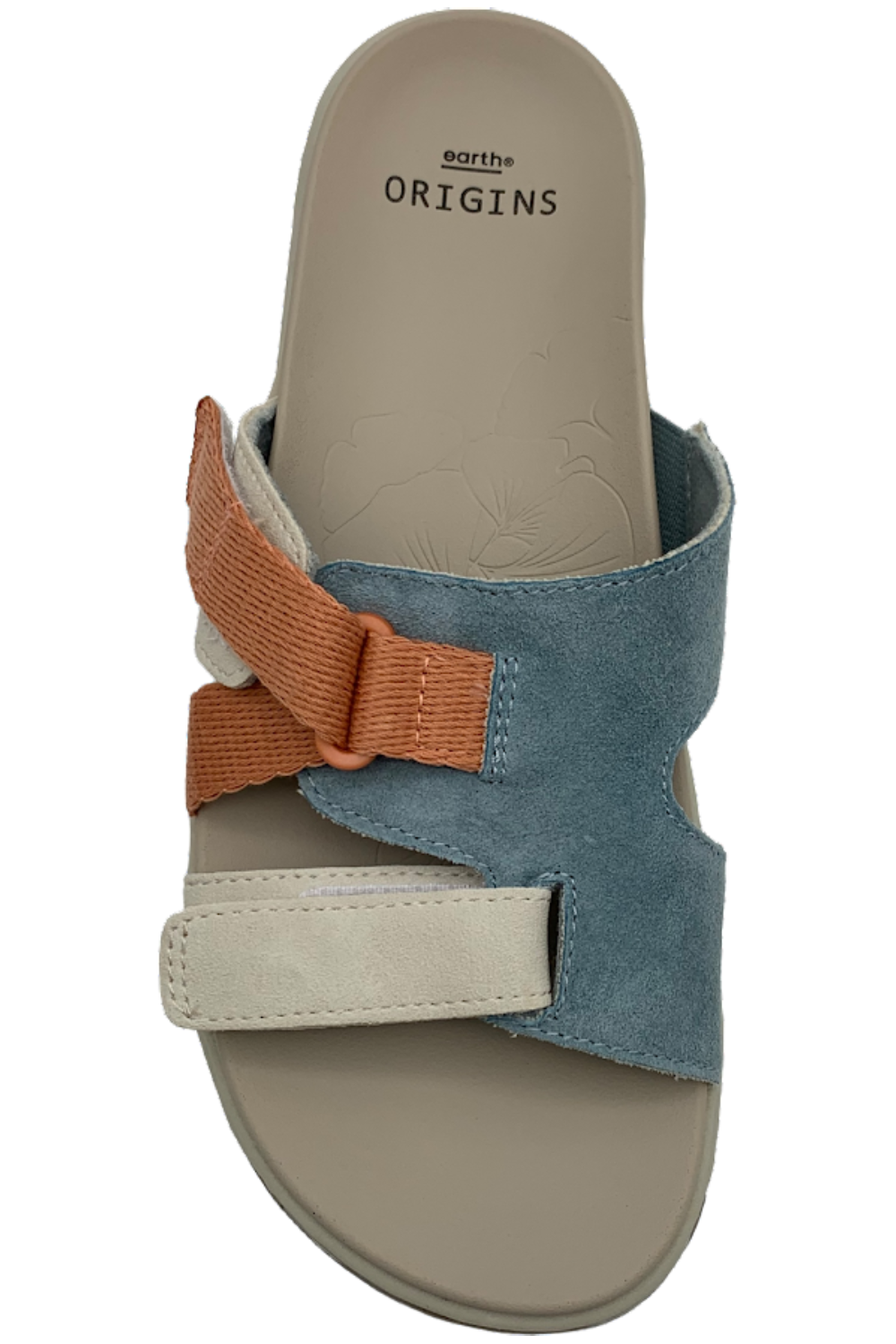 APL Sandali sportivi in camoscio Earth Origins Vara blu pesca beige