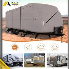 4-Ply 22'-24' RV Trailer Cover Waterproof Camper Travel Trailer Cover