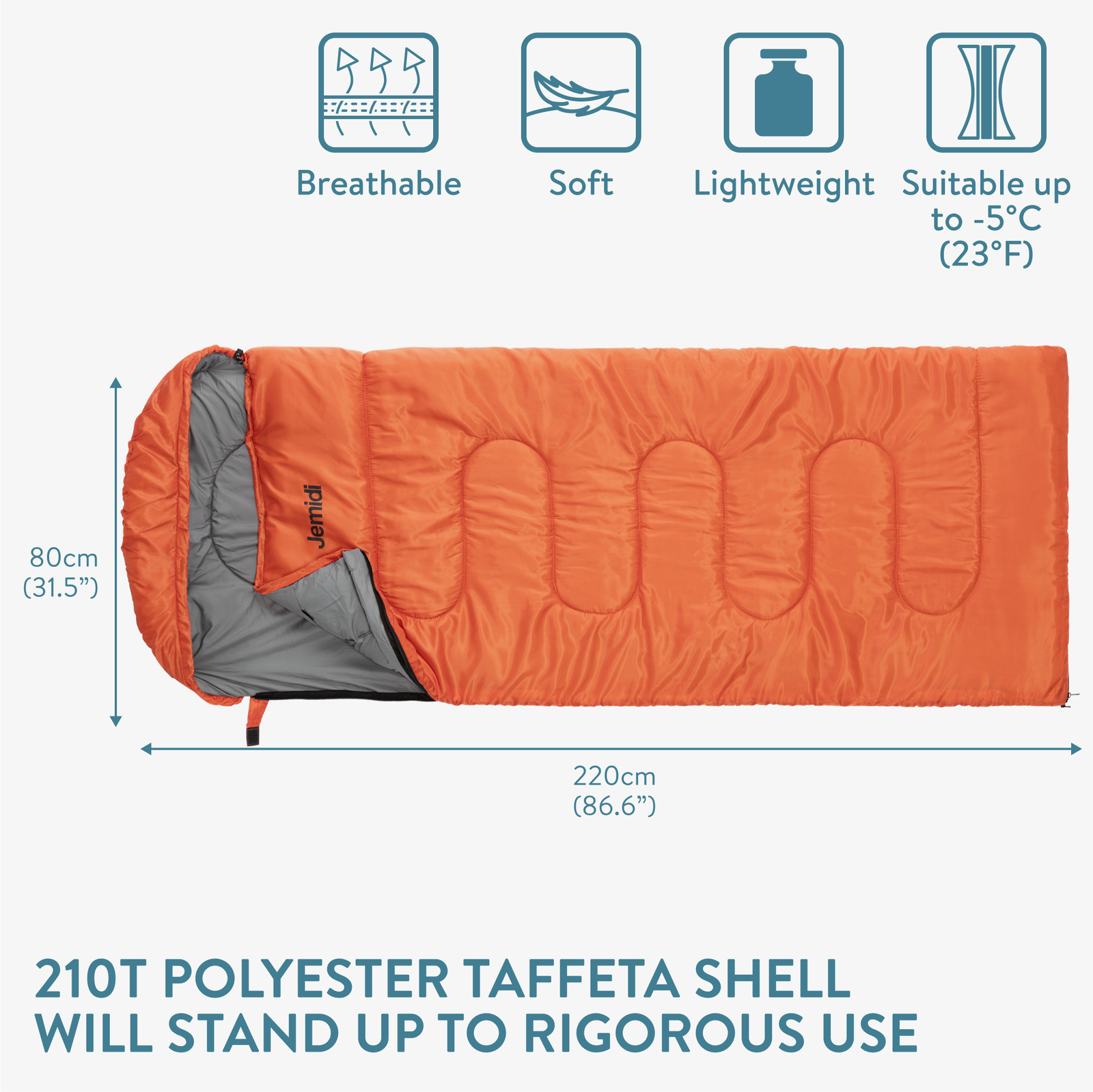 Зимний рюкзак для отдыха на открытом воздухе - Для детей -5 лет - Deckenschlafsack gro