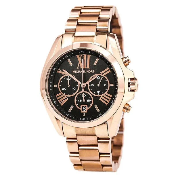 MICHAEL KORS BRADSHAW WOMENS WATCH MK5854 ROSE GOLD WARRANTY RRP 239.00