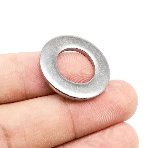 180 Pieces of 304 Stainless Steel Washers Flat Washer Assortment Set Kit M2-M10 - Picture 4 of 5