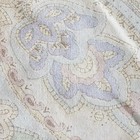 Vintage Springs Standard Pillow Case Blue Paste Paisley Mostly Cotton Made USA