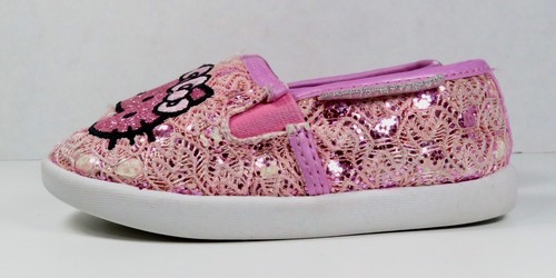 Hello Kitty by Sanrio Girls Pink Slip on Shoes in Size 5M (Toddler) - Picture 5 of 11