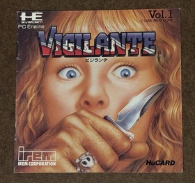 Vigilante PC Engine HuCard Vol 1 IREM Japan Import US Seller TESTED