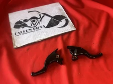 Harley Touring Motorcycle Short Brake Clutch Levers Hand Lever Set Black NEW