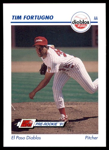 1991 Line Drive AA #182 Tim Fortugno El Paso Diablos