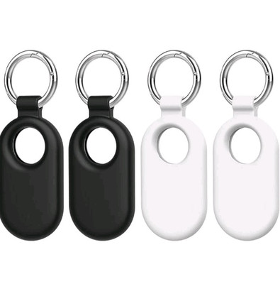 4 Pack Smart Tag 2 Case Compatible with Samsung Galaxy Smarttag2 White Black New