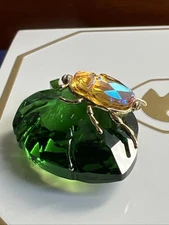 Swarovski 2024 SCS Beetle on Leaf 5668764 New in box.