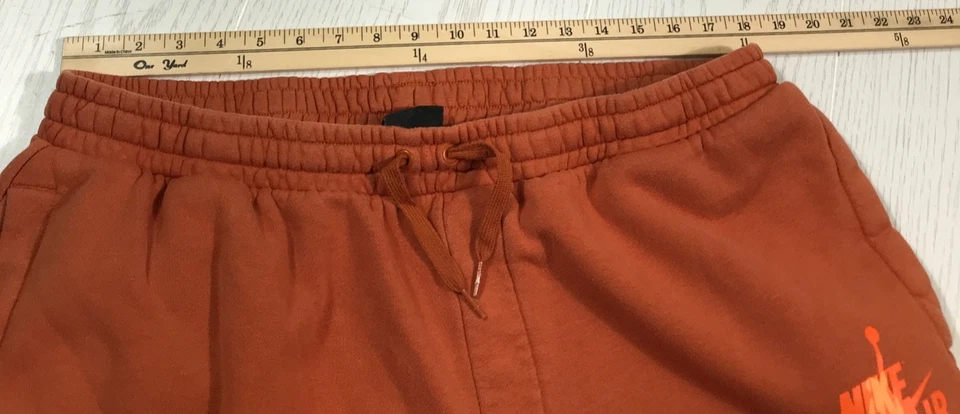 Jordan Jumpman Classic Fleece Joggers Sweatpants Mens 3XL Orange BV6008-246 - Image 3 of 4