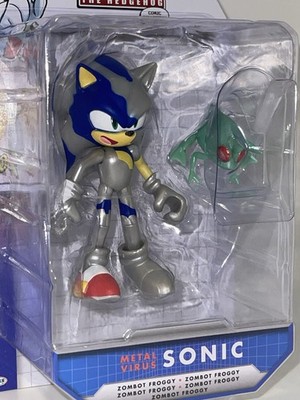 海外限定 メタル ウイルス ソニック フィギュア JAKKS NEW JAKKS PACIFIC 4 IN SONIC THE HEDGEHOG COMIC COLLECTION METAL