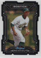 2013 Bowman Draft Scout Breakouts X-Fractor Die-Cut 4/99 Chris Bostick fm0