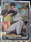 Paul Skenes RARE BOWMAN CHROME SILVER MOJO REFRACTOR ROOKIE CARD RC - Mint!