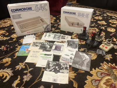 Vintage Commodore 64C Personal Computer in Original Box plus diskdrive LOTS MORE