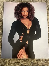 Janet Jackson 1999 Vintage 14x11 Oversized Postcard Collectible Promo Photo 