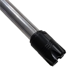 1/2x28 Muzzle Brake Compensator with Crush Washer   Steel Black Barrel Device