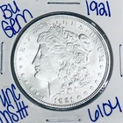 1921 BU UNCIRCULATED MORGAN SILVER DOLLAR AUTHENTIC U.S. MINT FREE SHIPPING 6104