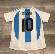 Adidas Argentina Messi #10 Copa America Champion 2021 Jersey Authentic Mens S