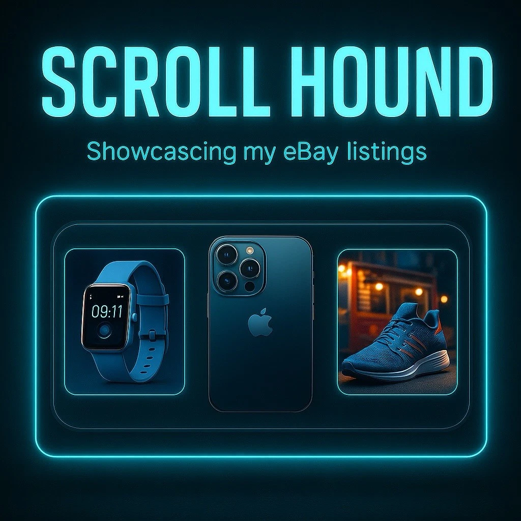 Scroll Hound eBay Scrolling Banner Generator | Custom Logo, Unlimited Listings