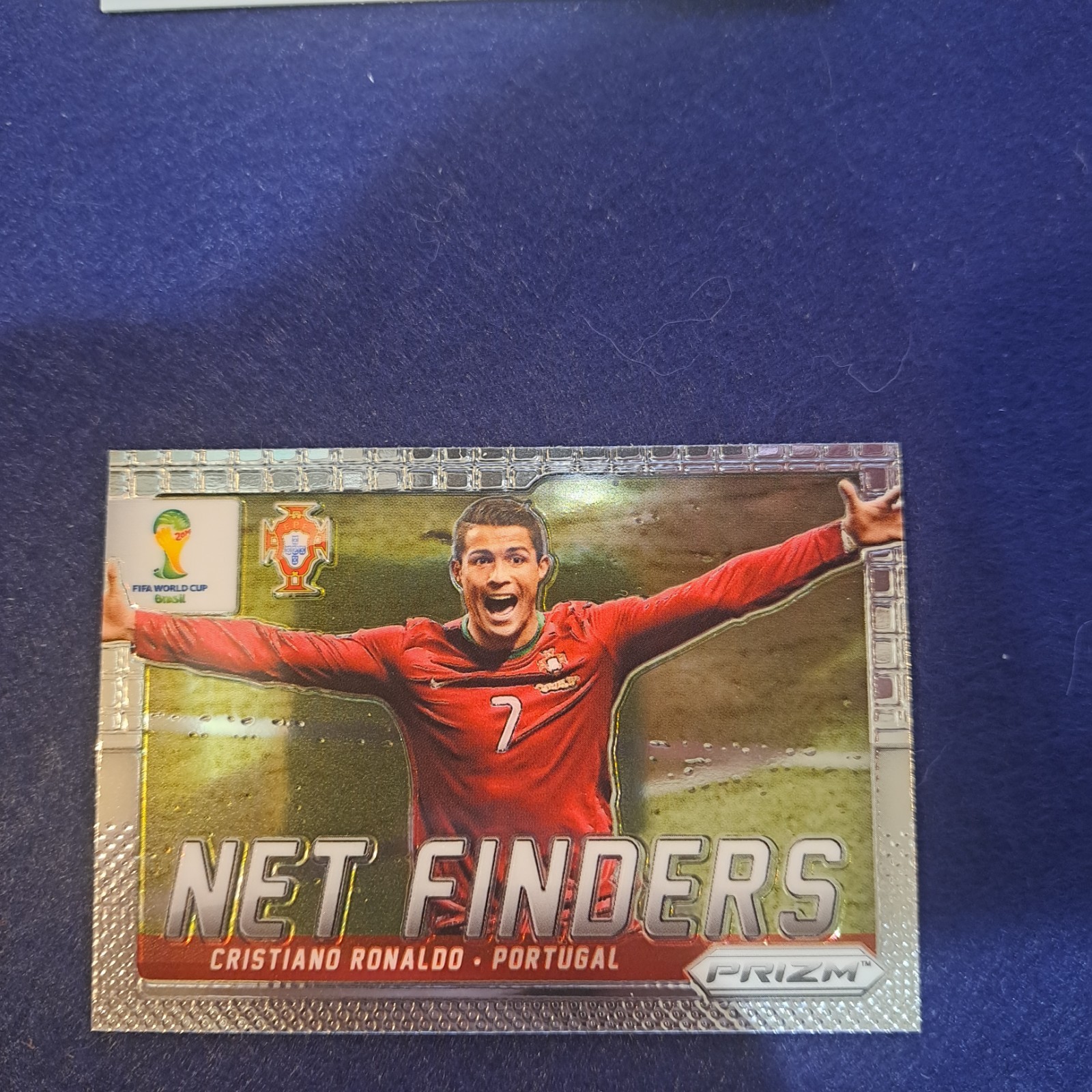 2014 Panini Prizm World Cup Net Finders Cristiano Ronaldo #20
