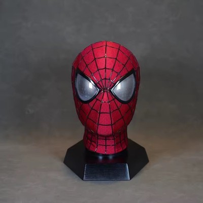 Amazing Spider-Man Vollkopfmaske Andrew Garfield Magnetische Augenlinsen Cosplay