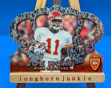 1996 Pacific Crown Royale Silver Joe Horn RC rookie card Saints Chiefs. rookie card picture