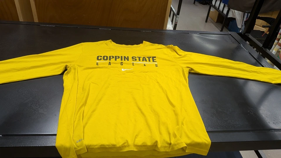 Nike Drift Coppin State Long Sleeve Shirt Size XL Men's - Image 3 of 4