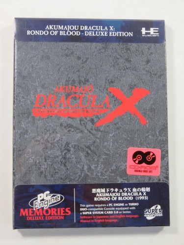 BOOTLEG AKUMAJOU DRACULA X: RONDO OF BLOOD - DELUXE EDITION PC ENGINE MEMORIES S - Picture 2 of 7