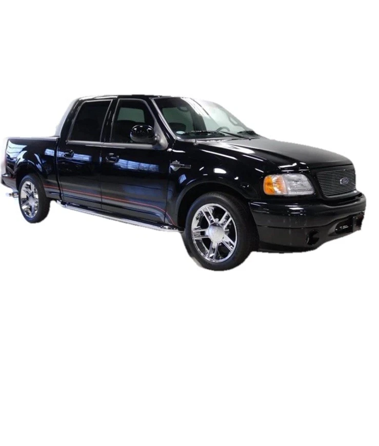 Juego de 4 tapas centrales cromadas para Ford F150 Harley Davidson # 3410 2000-2003 YL3Z-1130-HA Foto 3 de 4