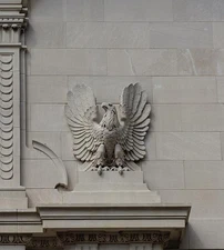 Eagle decoration Paul Brown Federal Building U.S. Courthouse, also kn