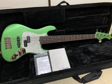 Electric Bass Guitar Sadowsky TYO Modern Edge 5string J Bass Candy Apple Green