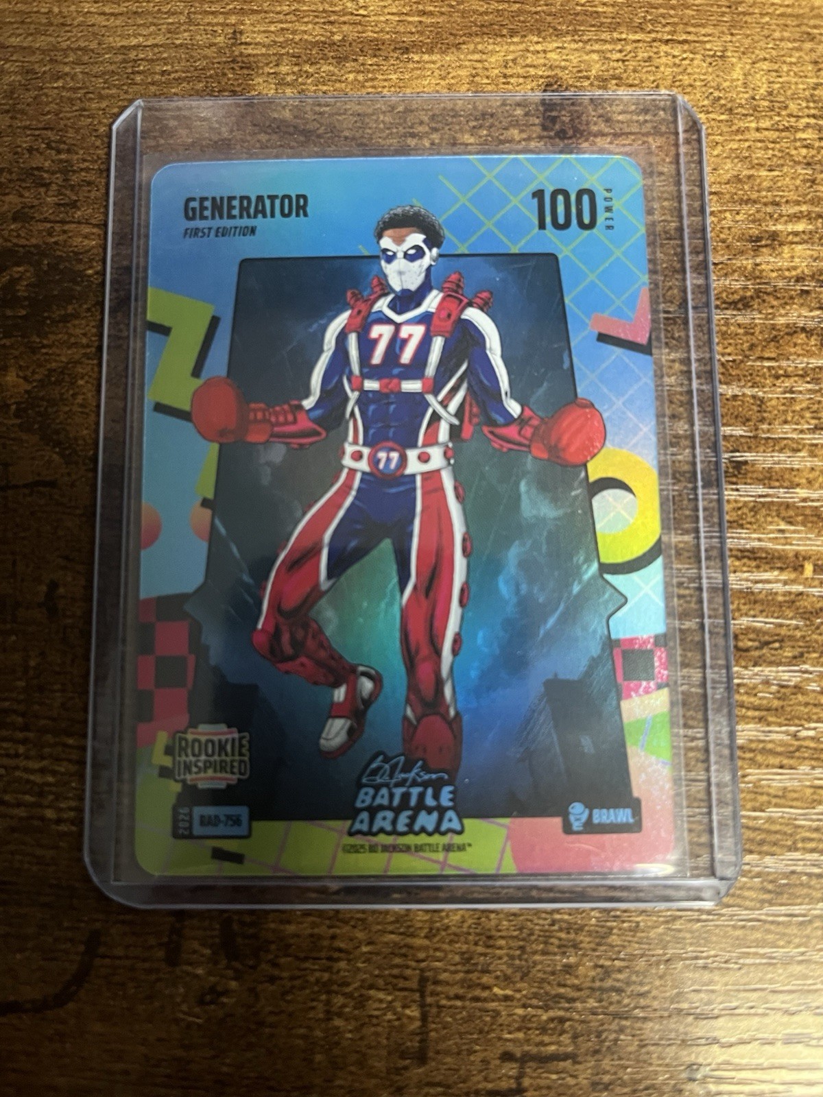 Bo Jackson Battle Arena Griffey set Generator 80s Rad Brawl #RAD-756