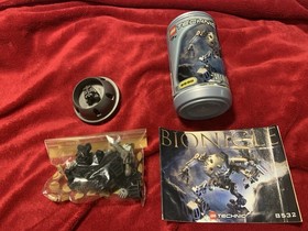 LEGO Bionicle Toa Mata Complete Set 8531 8532 8533 8534 8535 8536 Tins + BA's