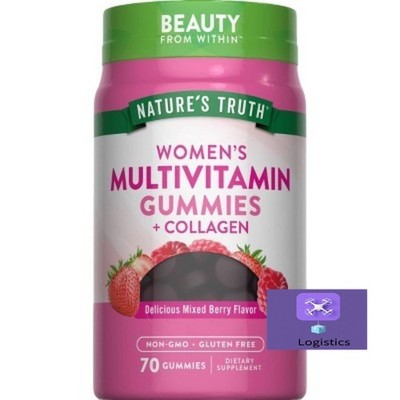 【Quick Completion】Nature's Truth Women's Multi-Vitamin Collagen Gummies - 70ct