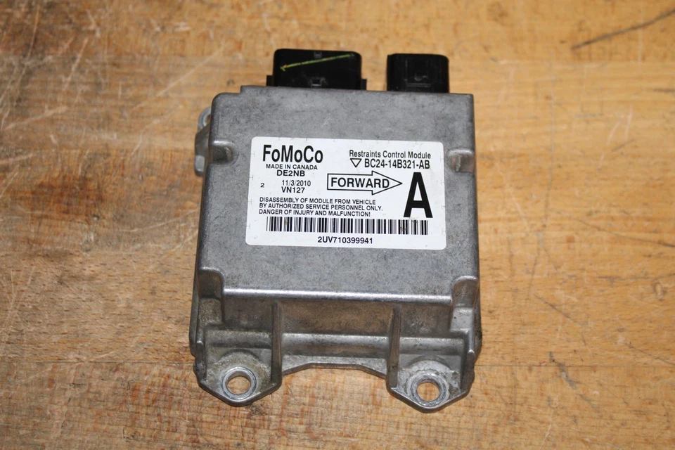 2011 Ford E150 Restraints control module VAN BC2414B321AB Foto 2 de 4