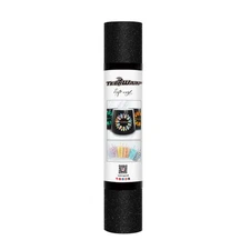 TECKWRAP Black Glitter Vinyl Permanent – Shimmer Vinyl Adhesive Vinyl Roll