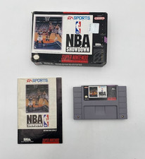 NBA Showdown Super Nintendo Entertainment System SNES EA Sports