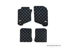 P2M for Toyota Corolla Sedan (Ae101) 1993-98 Race Floor Mats : Dark Grey