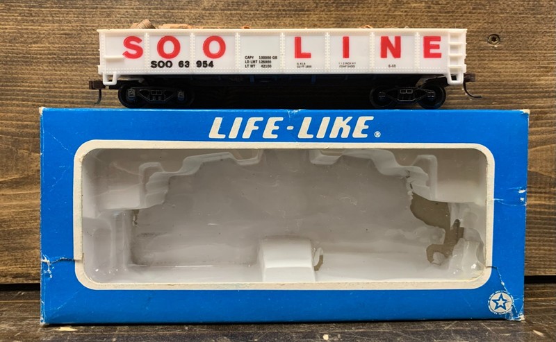 Life-Like HO Gauge Soo Line Gondola (MODIFIED)