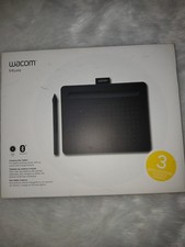 Wacom Intuos Medium Bluetooth Graphics Drawing Tablet Black New