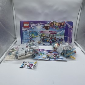 LEGO Friends SNOW RESORT HOT CHOCOLATE VAN 41319 Mia Amanda NEW Retired OPEN BOX