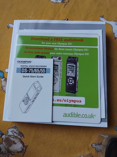 Digital Voice Recorder Olympus DS-65 Boxed - Picture 3 of 13
