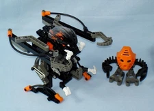 2002 Lego Bionicle 8556 BOXOR Vehicle & NUPARU Matoran - 100% Complete